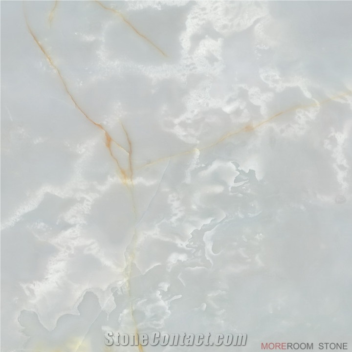 800x800 Artificial High Gloss Glazed Onyx Look Porcelain Flooring and Wall Tile