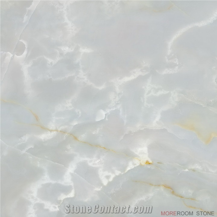 800x800 Artificial High Gloss Glazed Onyx Look Porcelain Flooring and Wall Tile