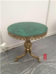 Moreroom Stone Malachite for Table Counter Top and Wall Interior Designs with Price