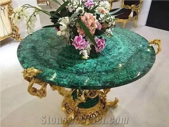Top Quality Malachite Green Big Slab,Hot Sale Semiprecious Stone Slab Wholesale