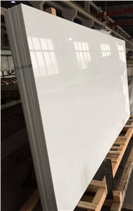 Polished Pure White Nano Crystallized Glass Stone Nano3 Slabs & Tiles Polished Pure White Nano Crystallized Glass Stone Nano3 Slabs & Tiles