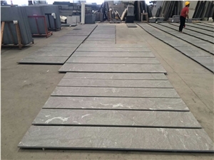 American Virginia Black Jet Mist Granite Tiles & Slab Exterior - Interior Wall and Floor Applications, Countertops, Pool