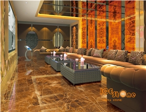 China Brown Onyx Slabs,Gold Brown Jade,Nice Decorated Stone,Interior Wall and Floor Applications,Countertops,Wall Capping,Factory