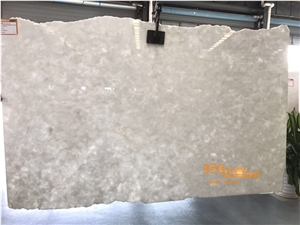 China Snow White Onyx Tiles Slabs/Chinese Stone Floor/Wall Covering/Transparent/Through Light/Tv Set/Luxury/
