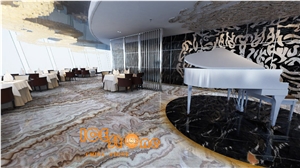 Chinese Rainbow Onyx, China Colorful Onyx,Nice Decorated Stone,Good for Bookmatch,Interior Wall and Floor Applications