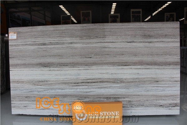 Crystal Wood Grey Wooden Marble Slabs and Tiles Wall Cladding, Commercial and Residential Flooring, Kitchen Countertops, Stairs, Fireplaces, Sinks