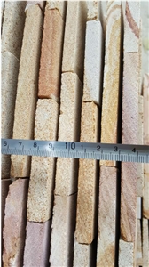 Mix Sandstone Panel, Mix Sandstone Culture Stone, Wall Cladding,Stone Wall Decor,Feature Wall,Split Face Culture Stone