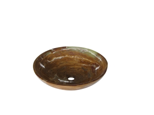 Natural Stone Vessel Sinks,Wash Basins,Bathroom Sinks/Basins，Onyx Sinks，Onyx Wash Bowls,