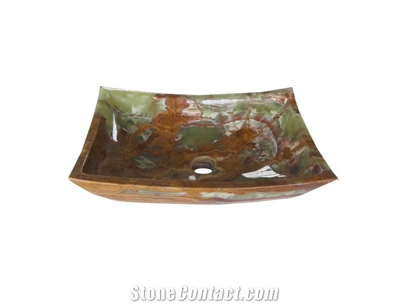 Natural Stone Vessel Sinks,Wash Basins,Bathroom Sinks/Basins，Onyx Sinks，Onyx Wash Bowls,