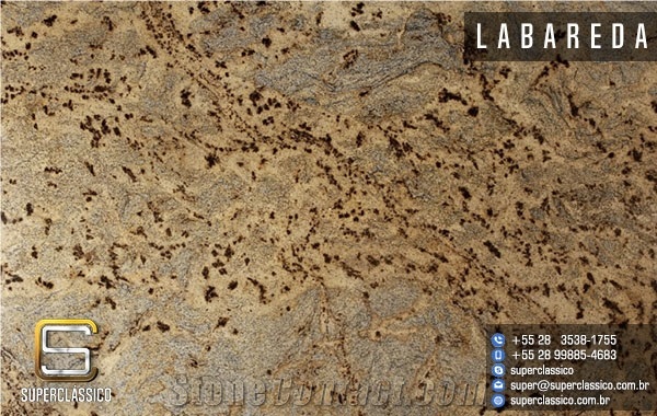 Labareda Golden Granite Slabs