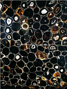Cheapest Black Agate Slabs & Tiles/ Backlit Semiprecious Stone Black Agate Slab Panel/ Agate Gemstone Tiles for Floor, Wall, Tops Covering Cheapest Black Agate Slabs & Tiles/ Backlit Semiprecious Stone Black Agate Slab Panel/ Agate Gemstone Tiles for Floor, Wall, Tops Covering