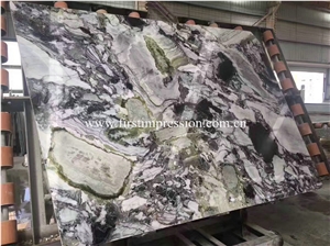 Luxury Green Marble Slabs/ White Beauty Marble Slabs and Tiles/ Cut to Size/ China Jade/ Bookmatck Wall Covering/ Hotel Floor/ Tv Set Cladding Tiles