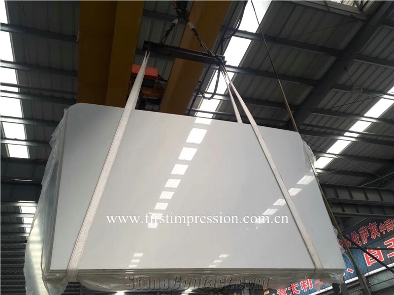 Pure White Jade Marble Tiles & Slabs /China White Jade Slab /Sichuan White Marble /China Absolutely White Jade Marble Slab for Wall and Flooring