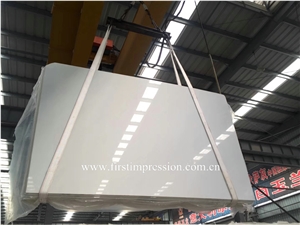 Pure White Jade Marble Tiles & Slabs /China White Jade Slab /Sichuan White Marble /China Absolutely White Jade Marble Slab for Wall and Flooring