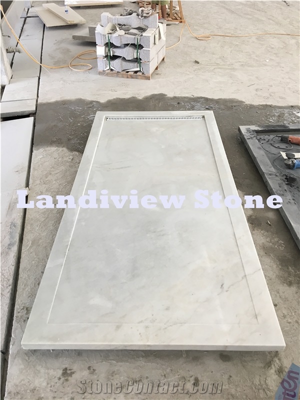 Afyon White Shower Tray, Afyon White Shower Base
