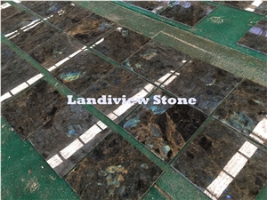 Lemurian Blue Granite Tiles, Labradorite Blue Granite Tiles