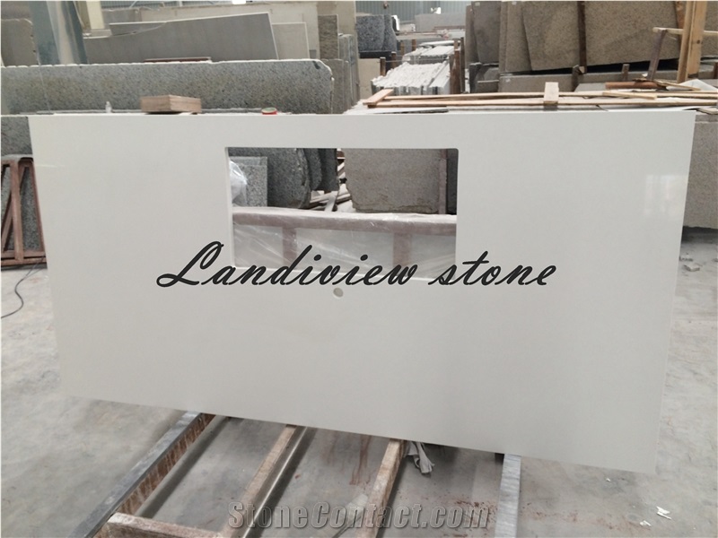 White Quartz Kitchen Tops, White Quartz Countertops