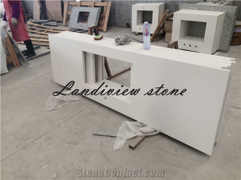 White Quartz Kitchen Tops, White Quartz Countertops