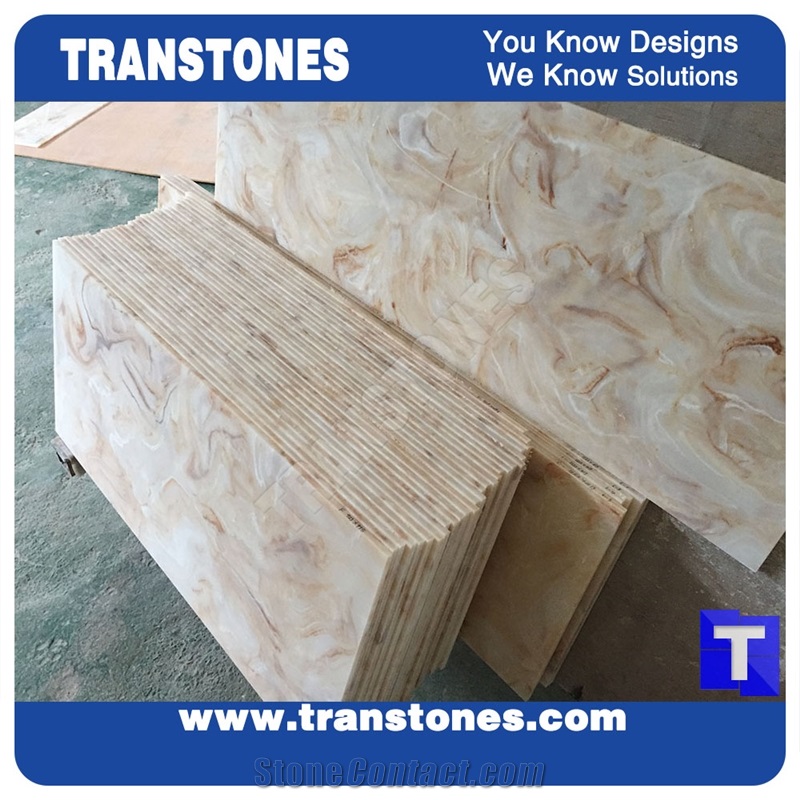 Artificial Glass Resin Stone Artificial