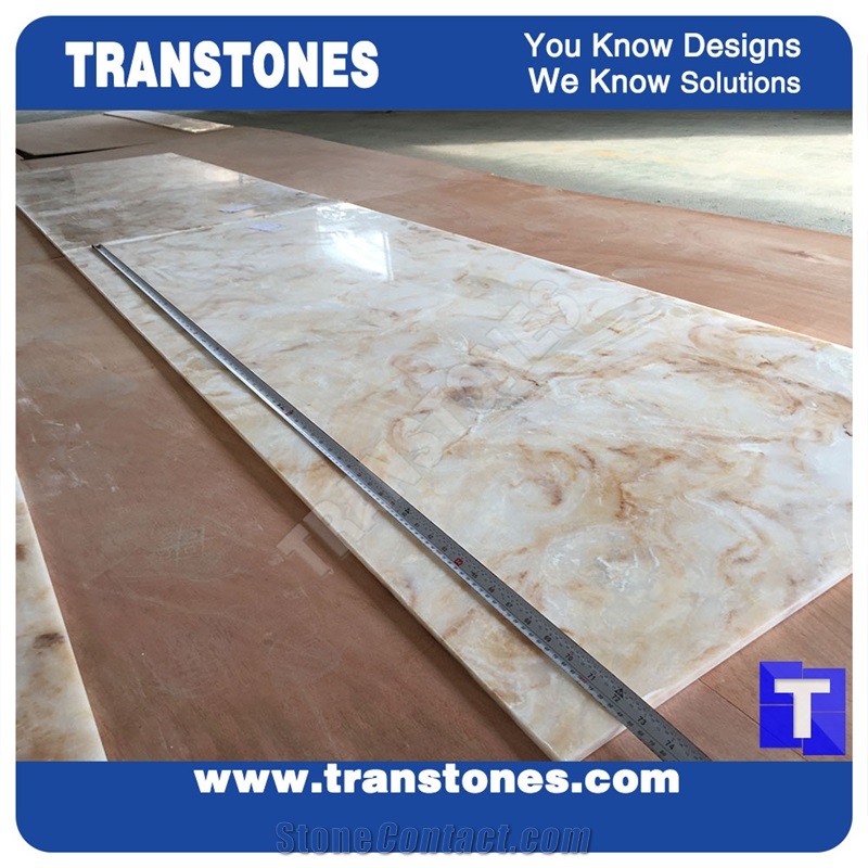 Artificial Glass Resin Stone Artificial