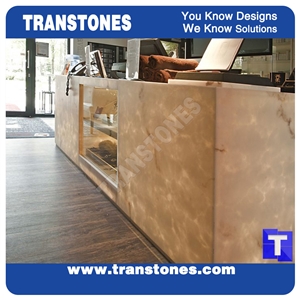 Artificial Onyx Countertop for Night Club Artificial Onyx Countertop for Night Club