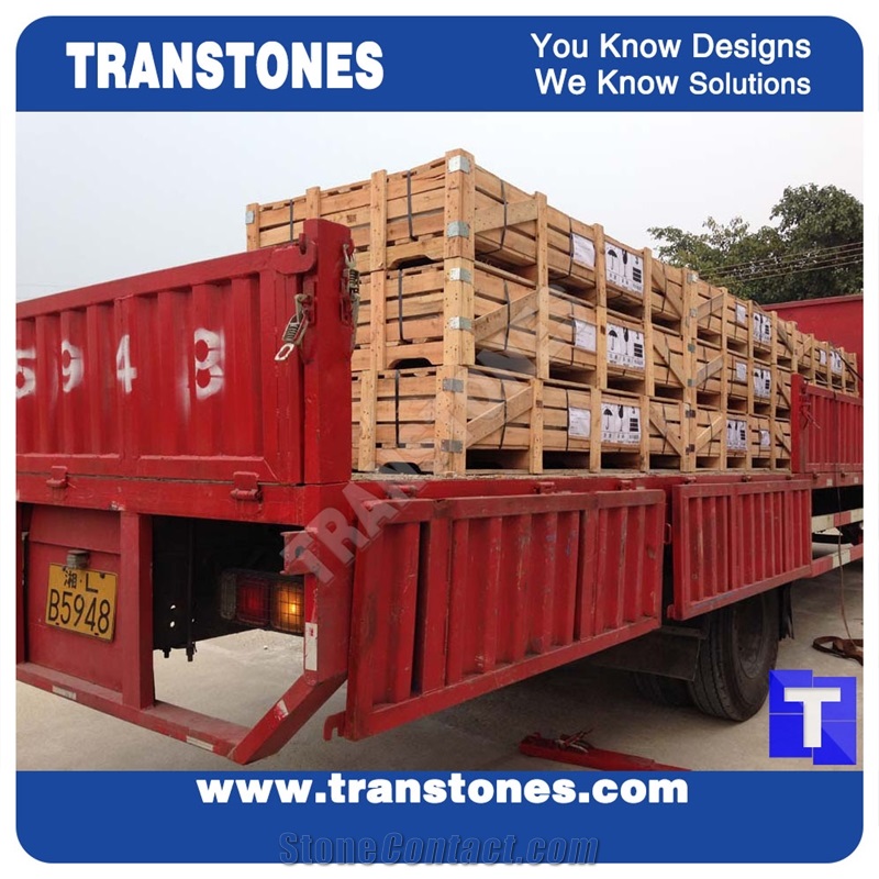 China Artificial Stone Tiles Sheet Yellow Polished Surface for Interior Decoration Materials