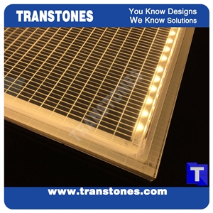 Translucent Stones Marble Stone Backlit Stone