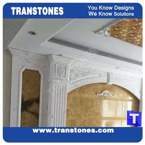White Artificial Stone Wall Panel Alabaster Sheet Building Ornaments Translucent Stone Wall Panel