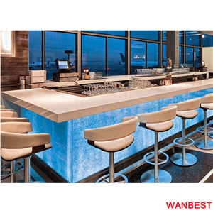 China Black Rectangle Bar Cocktail Counter Restaurant Dining Table with Stools