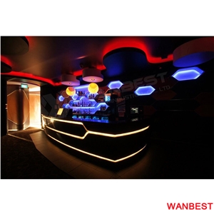 China Factory Unique Design Illuminated Led Curved Artificial Stone Marble Nightclub Pub Music Wine Juice Bar Drink Counter Cashier Desk Custom Logo