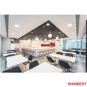 Custom Made White Artificial Stone Solid Surface Restaurant Juice Nightclub Beer Wine Bar Drinking Table Fast Food Dining Counter with Chairs