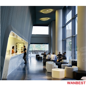 Customized Artificial Stone Solid Surface Acrylic White Hotel Restaurant Cafe Pub Bar Top Front Counter Lobby Hall Reception Area Cashier Desk Modern Customized Artificial Stone Solid Surface Acrylic White Hotel Restaurant Cafe Pub Bar Top Front Counter Lobby Hall Reception Area Cashier Desk Modern