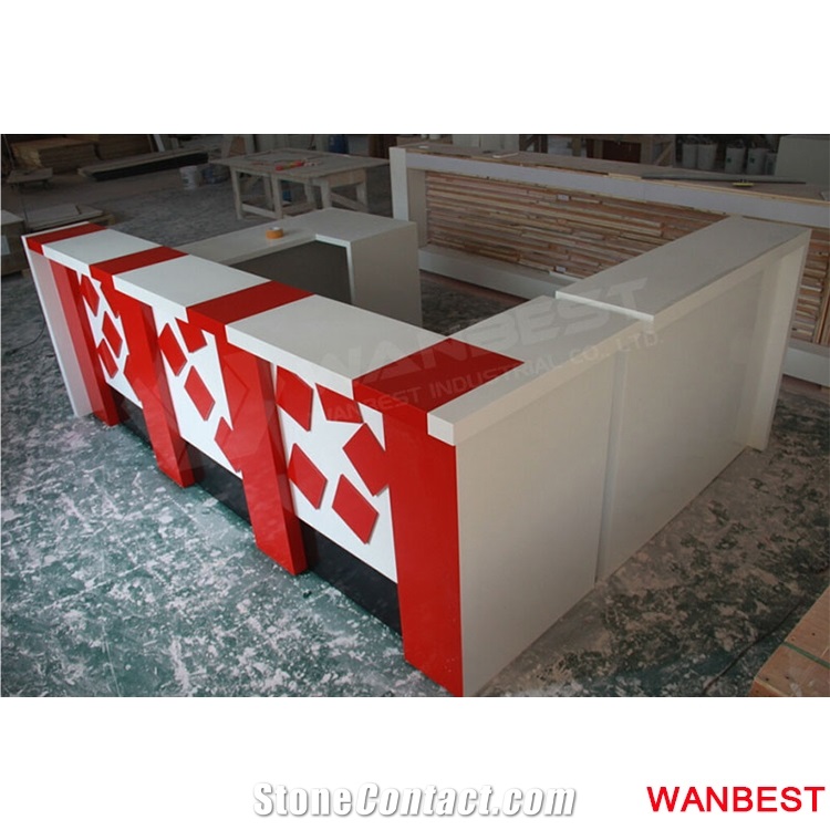 High Quality Modern Marble Top Wood Black L Shape Curved Restaurant Nightclub Pub Cafe Wine Drinking Bar Front Counter Cashier Desk with Stools