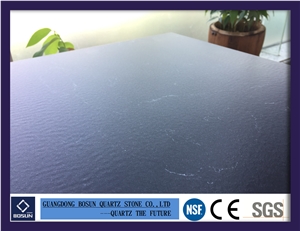 Artificial Quartz Stone Bs3003 Black Ice Leather Serface Solid Surfaces Polished Slabs & Tiles Engineered Stone for Kitchen Bathroom Counter Top Artificial Quartz Stone Bs3003 Black Ice Leather Serface Solid Surfaces Polished Slabs & Tiles Engineered Stone for Kitchen Bathroom Counter Top