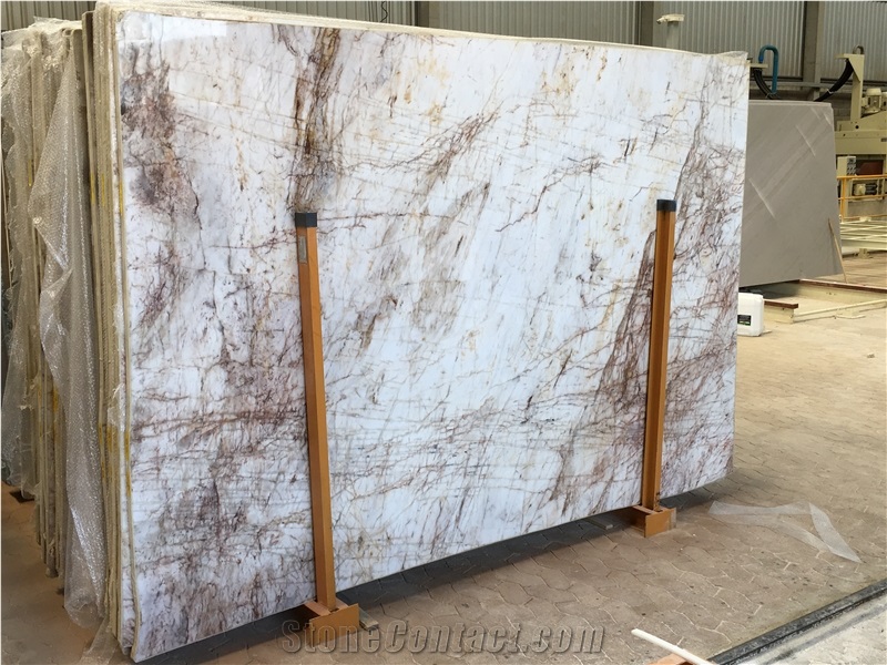 Amalfino Quartzite Slabs & Tiles, Brazil White Quartzite
