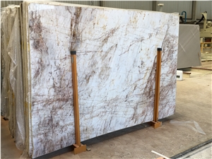 Amalfino Quartzite Slabs & Tiles, Brazil White Quartzite