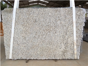 Granite Giallo Verona Slabs & Tiles, Brazil Yellow Granite