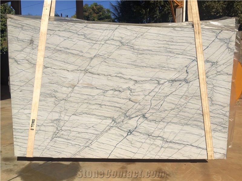Quartzite Calacatta Giotto Slabs, Giotto Macaubas Quartzite Slabs