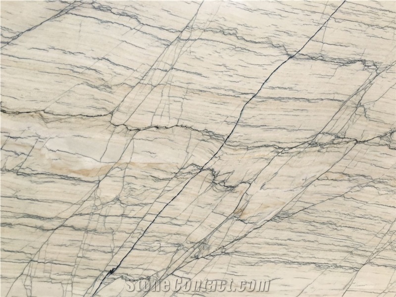Quartzite Calacatta Giotto Slabs, Giotto Macaubas Quartzite Slabs