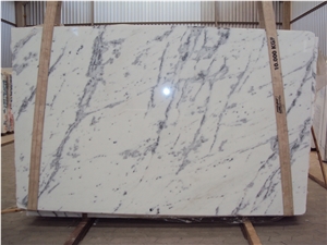 White Carrara Brazil Slabs & Tiles