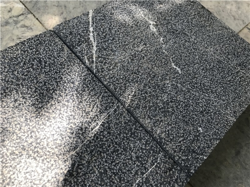 Bush Hammered Bluestone
