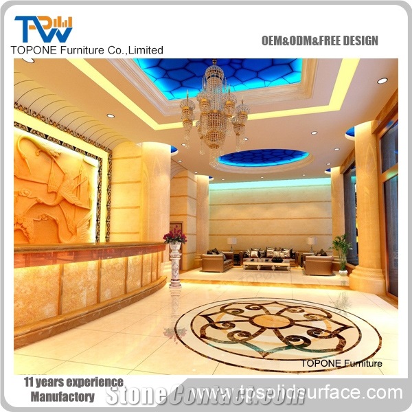 Led Bar Counter Hot Sell Amazing Led Interior Design Artificial Marble Stone Furniture Bar Counter