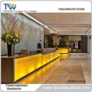 Led Bar Counter Hot Sell Amazing Led Interior Design Artificial Marble Stone Furniture Bar Counter