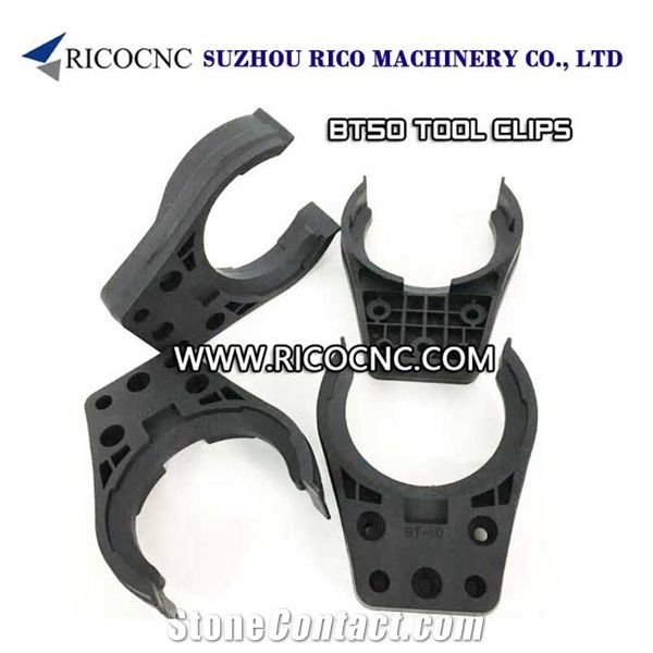 Black Bt50 Tool Changer Grippers, Cnc Tool Holder Forks, Bt50 Tool Holders, Plastic Cnc Tool Clips for Bt50