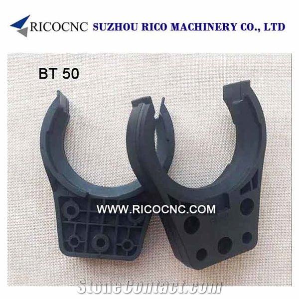 Black Bt50 Tool Changer Grippers, Cnc Tool Holder Forks, Bt50 Tool Holders, Plastic Cnc Tool Clips for Bt50