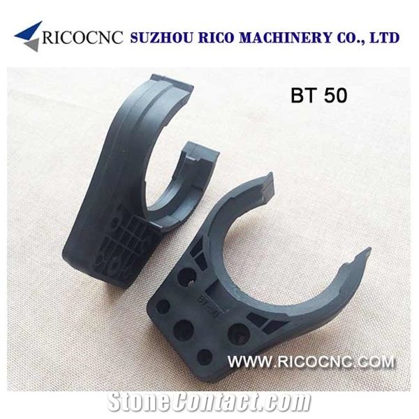 Black Bt50 Tool Changer Grippers, Cnc Tool Holder Forks, Bt50 Tool Holders, Plastic Cnc Tool Clips for Bt50