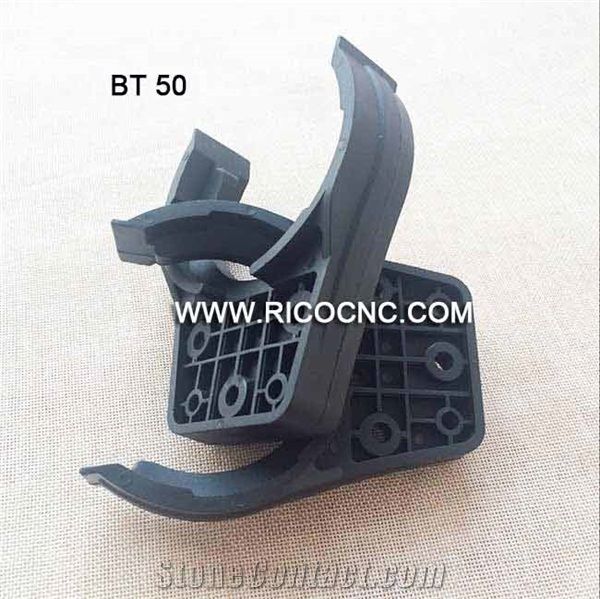 Black Bt50 Tool Changer Grippers, Cnc Tool Holder Forks, Bt50 Tool Holders, Plastic Cnc Tool Clips for Bt50