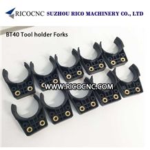 Plastic Bt40 Tool Holder Forks, Cnc Tool Clips for Bt40, Atc Tool Changer Grippers for Woodworking Cnc Routers