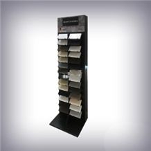 Flooring Waterfall Display Stand for Stone Sample Metal Displays for Quartz Marble Granite Slab Tile Ceramic Mosaic Board Racks for Stone Sample Flooring Waterfall Display Stand for Stone Sample Metal Displays for Quartz Marble Granite Slab Tile Ceramic Mosaic Board Racks for Stone Sample