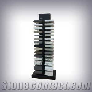 Flooring Waterfall Display Stand for Stone Sample Metal Displays for Quartz Marble Granite Slab Tile Ceramic Mosaic Stone Tool Display Rack Stands